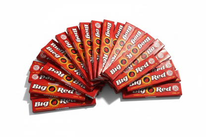 Big Red 40 Packs Fanned