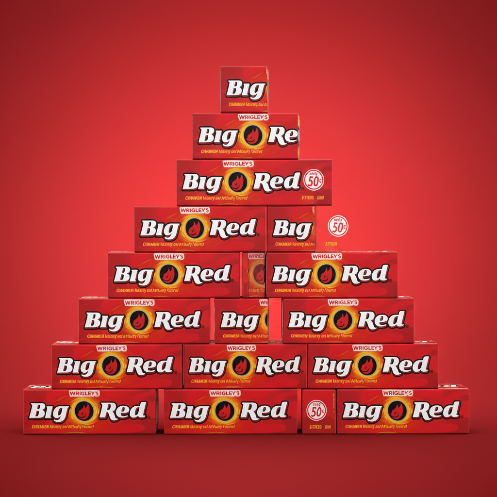 Big Red Pyramid Stack