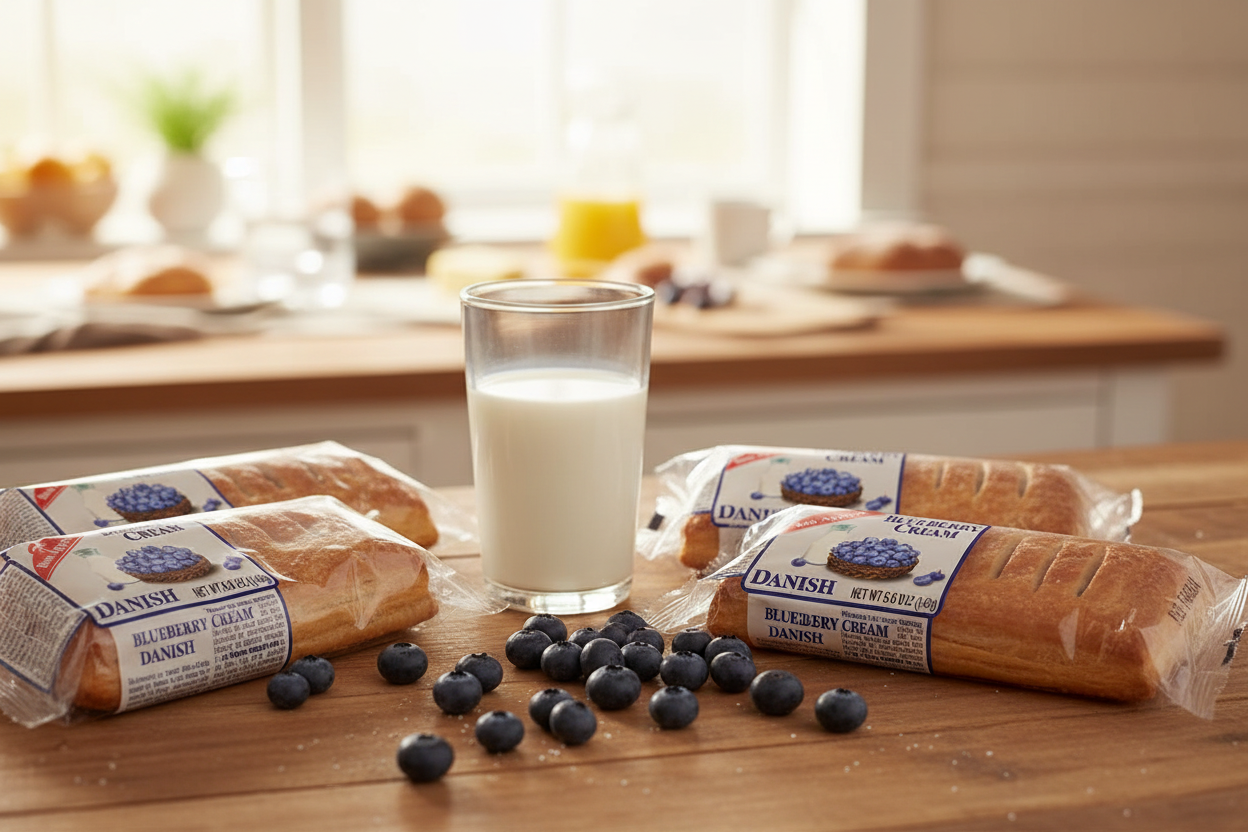 Blueberry Danish Box of 8 Lifestyle