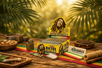 Bob Marley Rolling Paper Banner