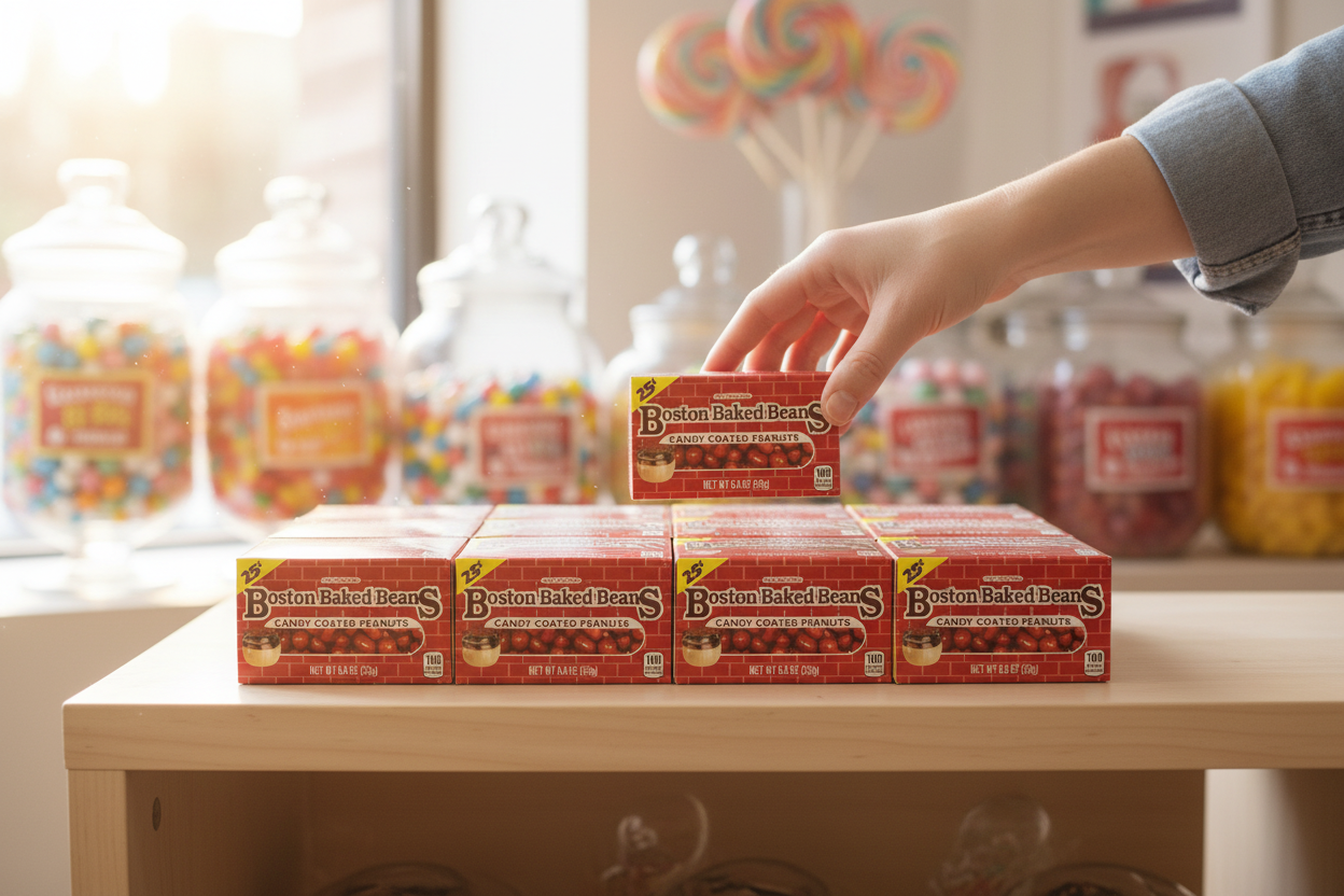 Boston Baked Beans Candy Store Lifestyle