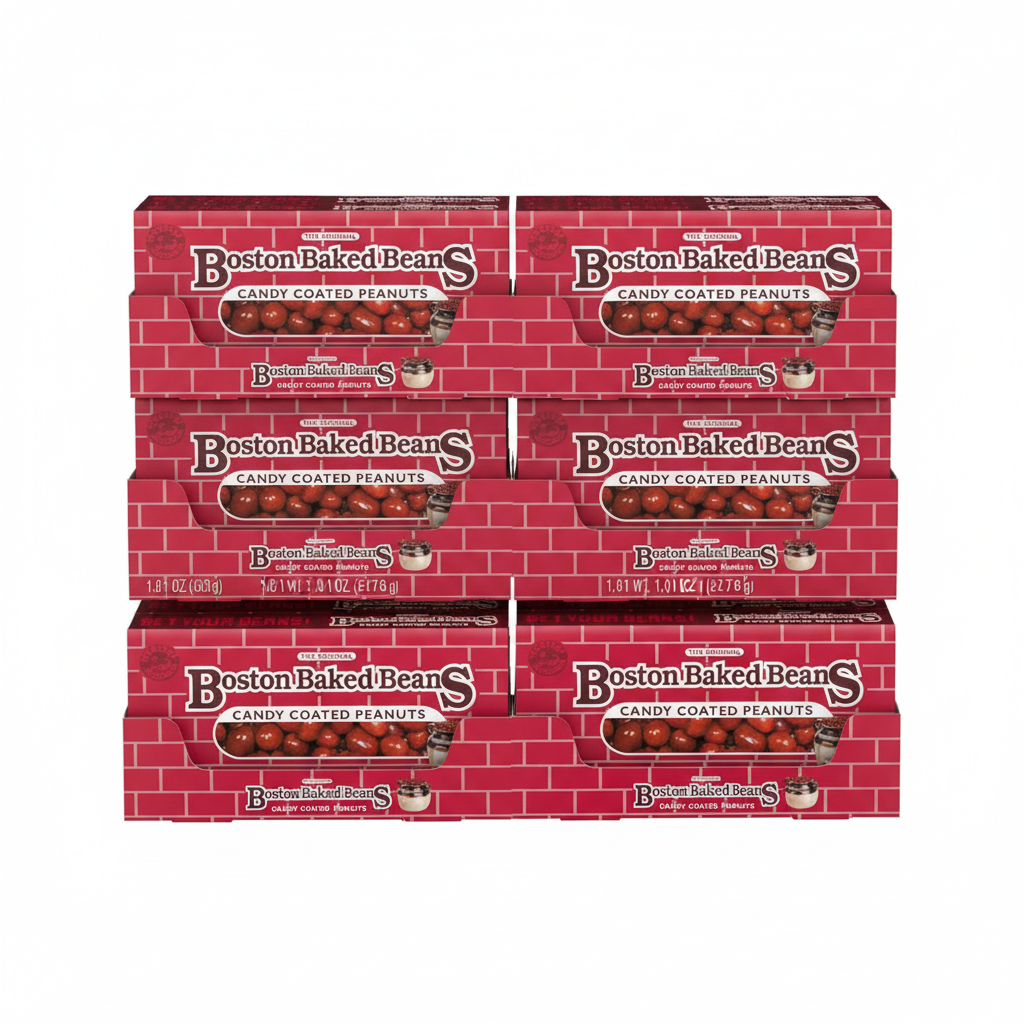Boston Baked Beans Flat Lay