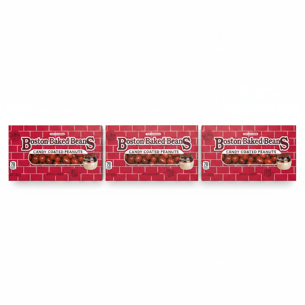 Boston Baked Beans Flat Lay