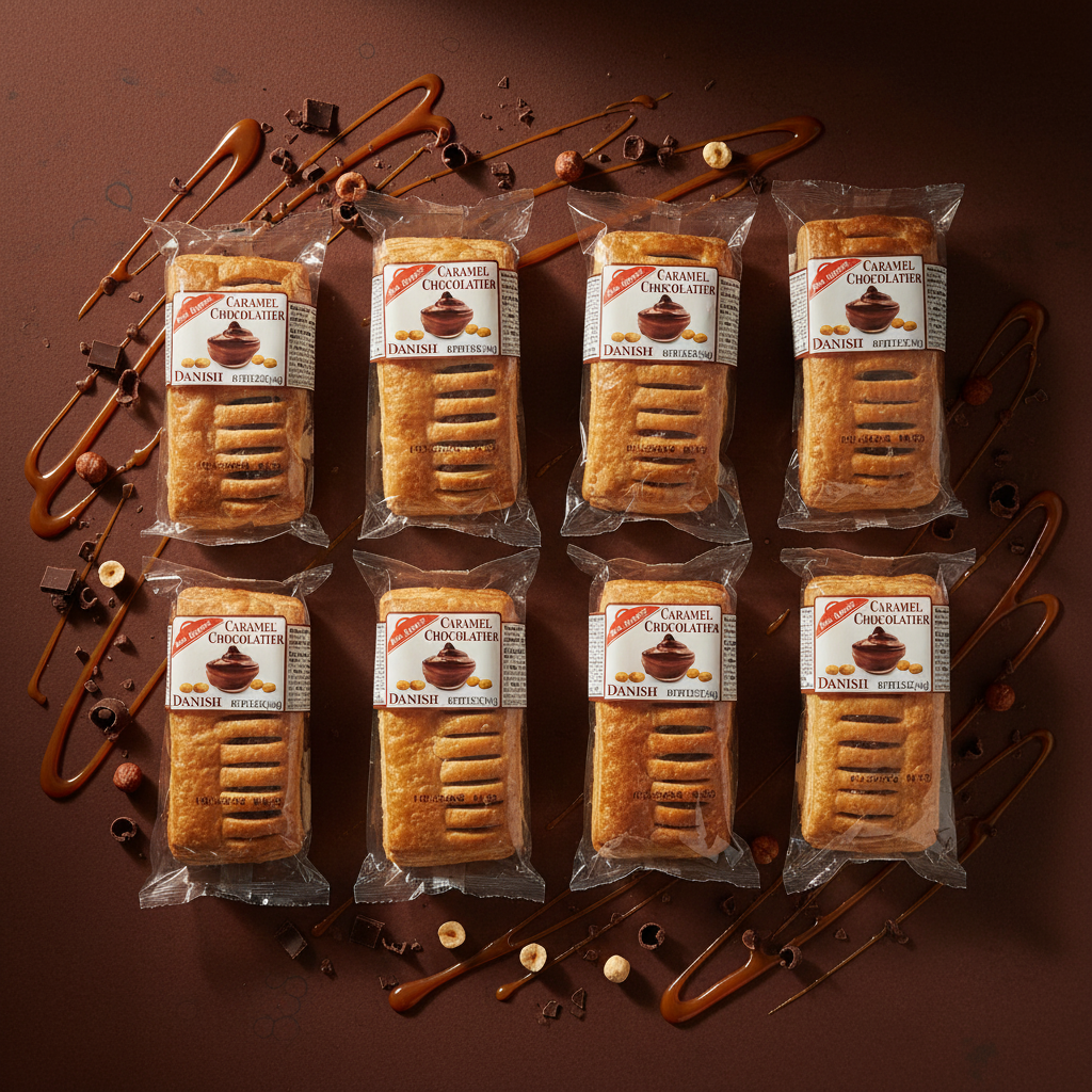 Caramel Chocolatier Box of 8 Brown