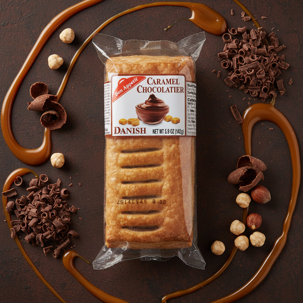 Caramel Chocolatier Danish Brown