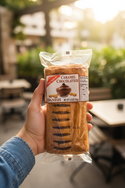 Caramel Chocolatier Danish Grab and Go