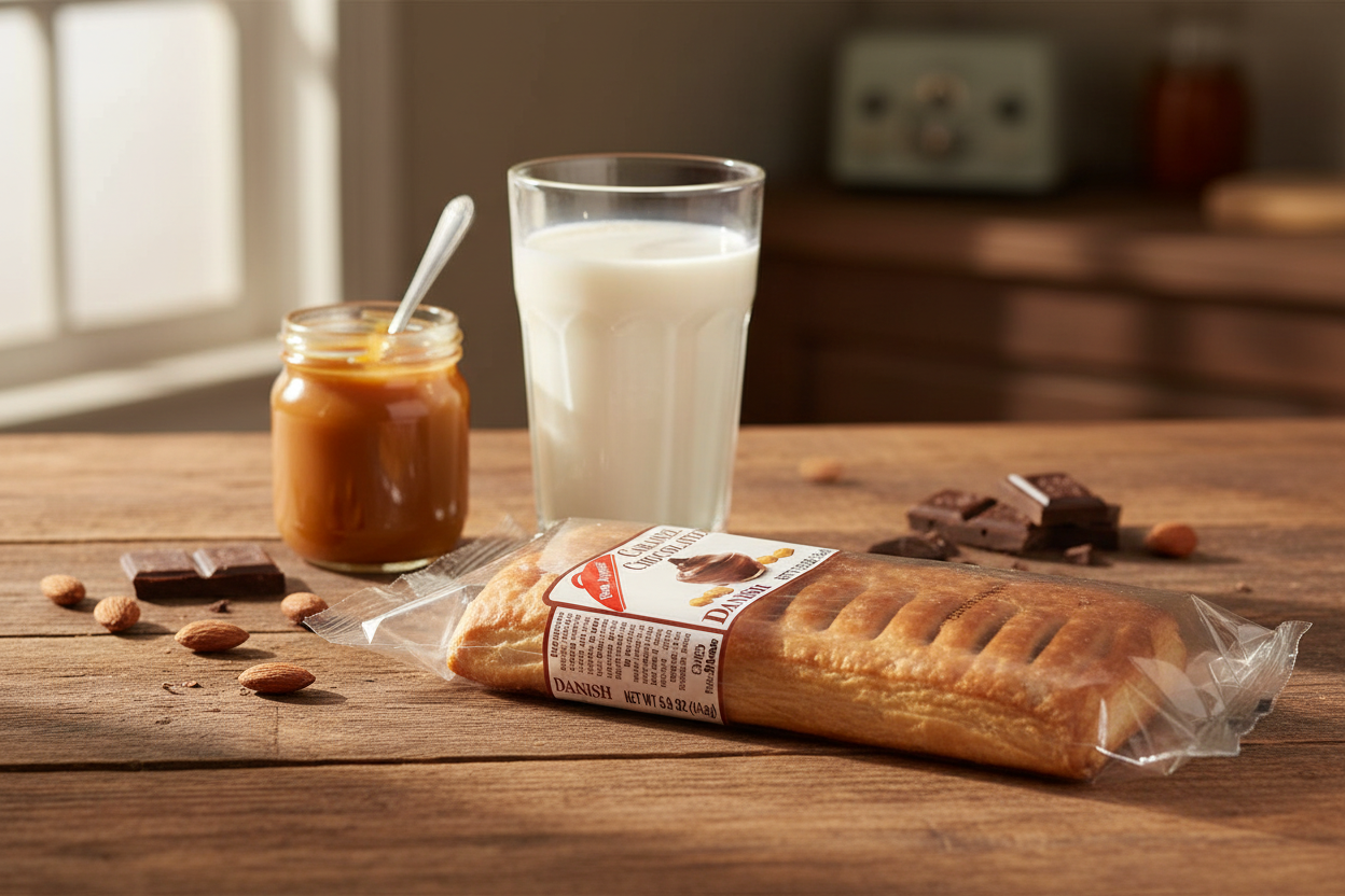 Caramel Chocolatier Danish Rustic