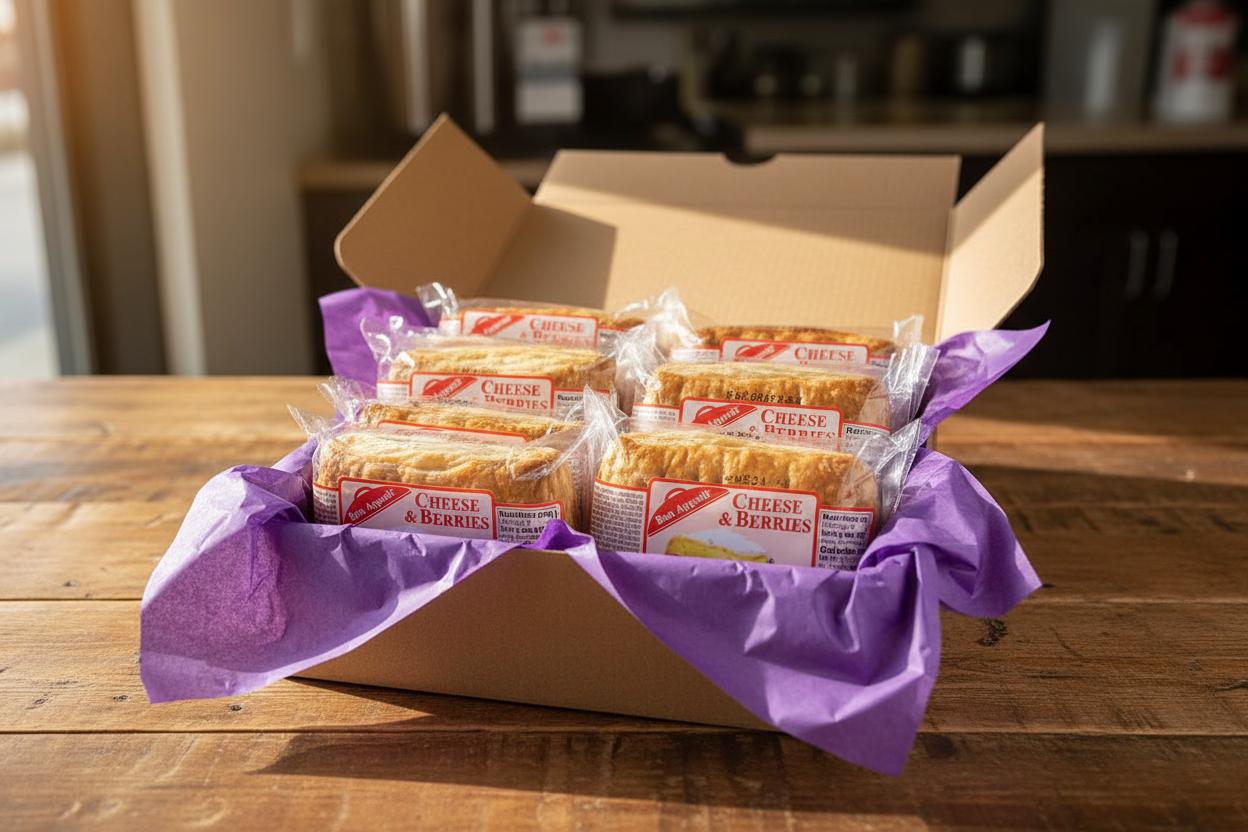 Cheese & Berries Box Gift