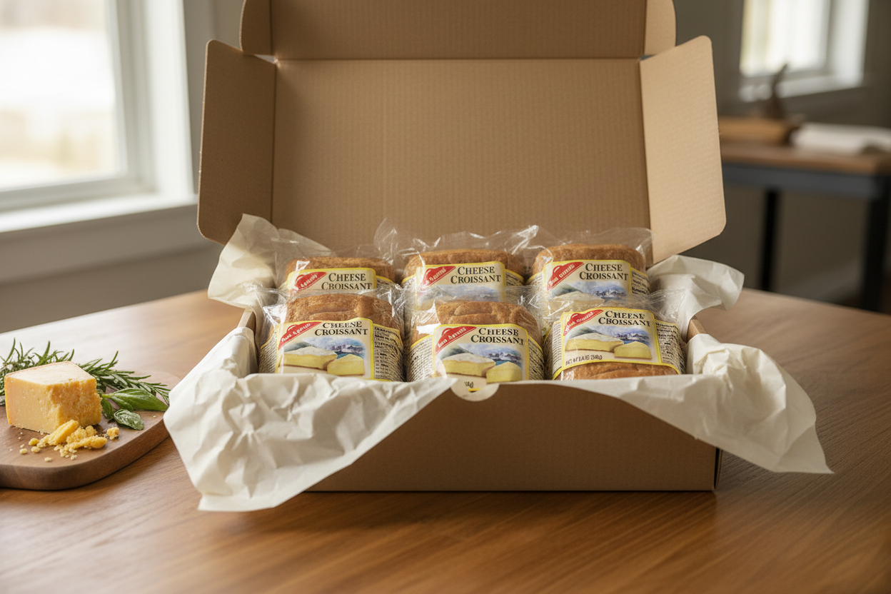 Cheese Croissant Box Gift