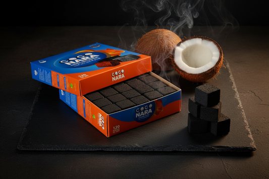 Coco Nara Hookah Charcoal 120 Piece