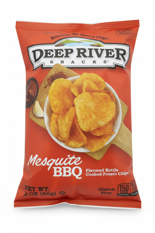 Deep River Snacks Mesquite BBQ Enhanced