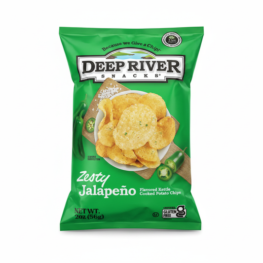 Deep River Snacks Zesty Jalapeño