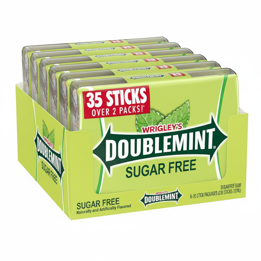 Doublemint 6-Pack – Clean Product Shot