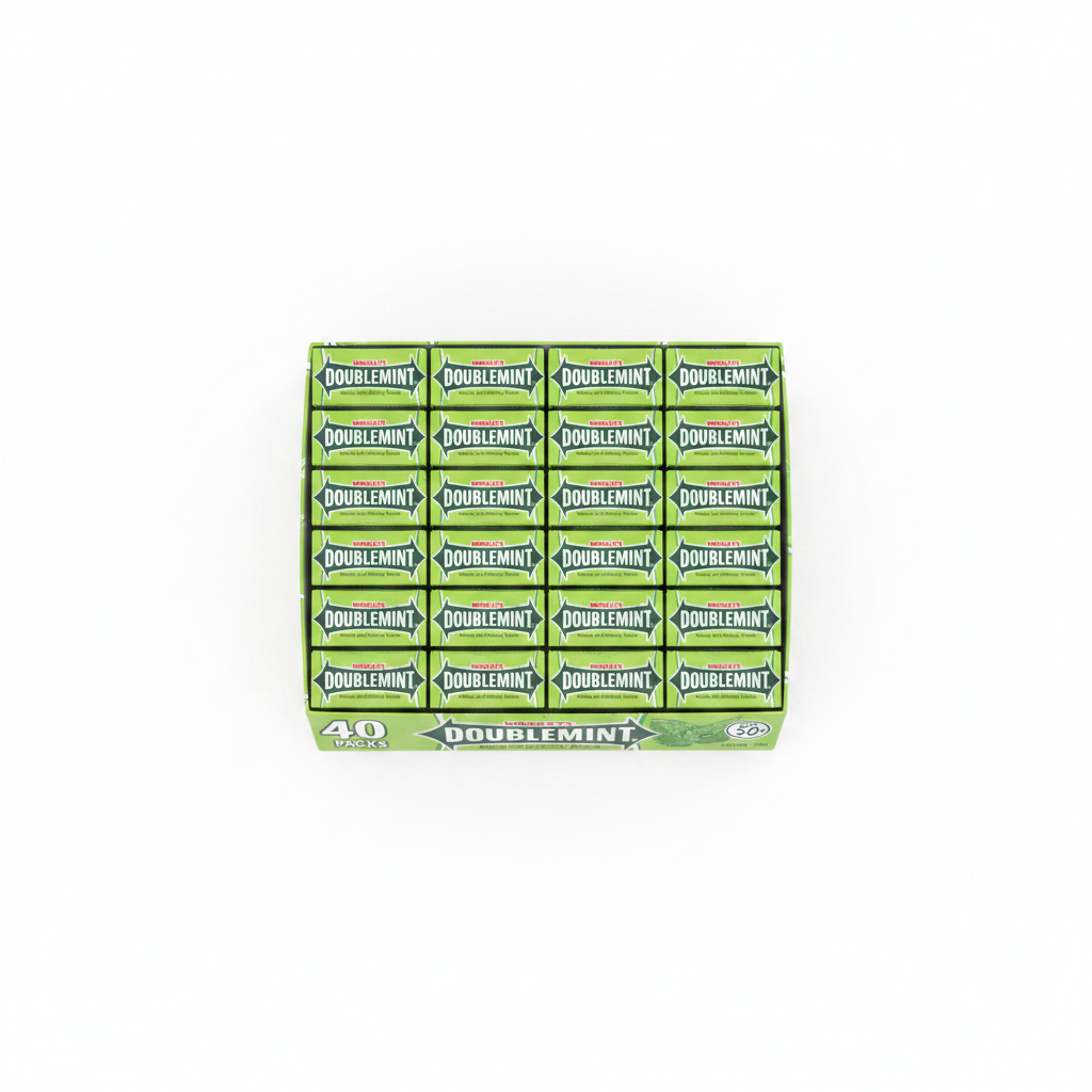 Doublemint Flat Lay Grid