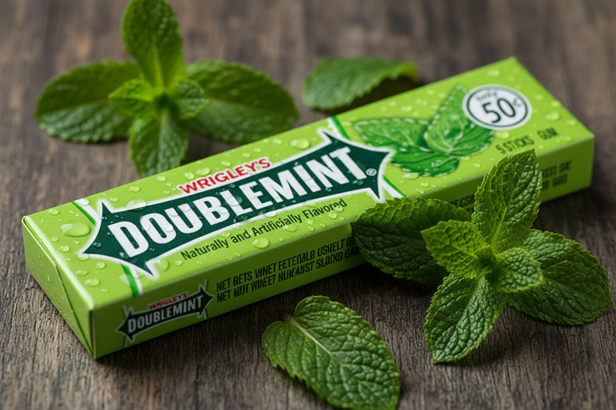 Doublemint Macro Shot