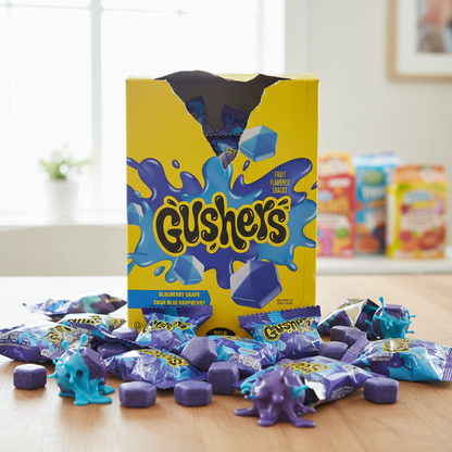 Gushers Blueberry Blue Raspberry Lifestyle