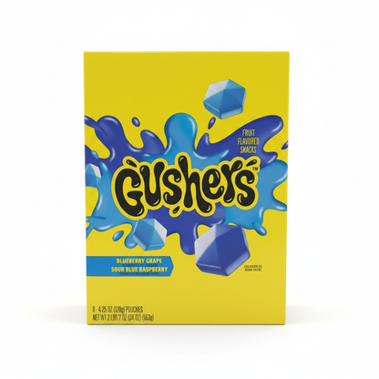 Gushers Blueberry Blue Raspberry White BG