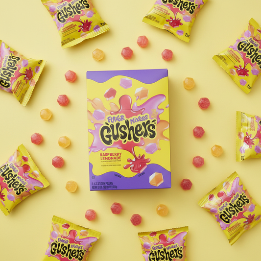 Gushers Flavor Mixers Flat Lay 2