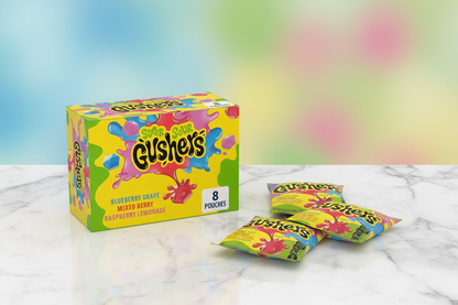 Gushers Super Sour 4.25 Box of 8