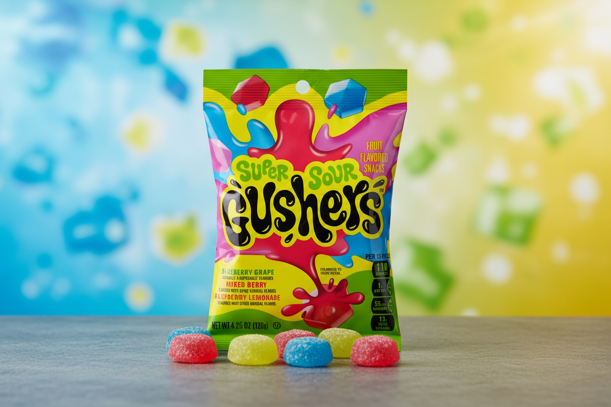 Gushers Super Sour 4.25 Single Pack