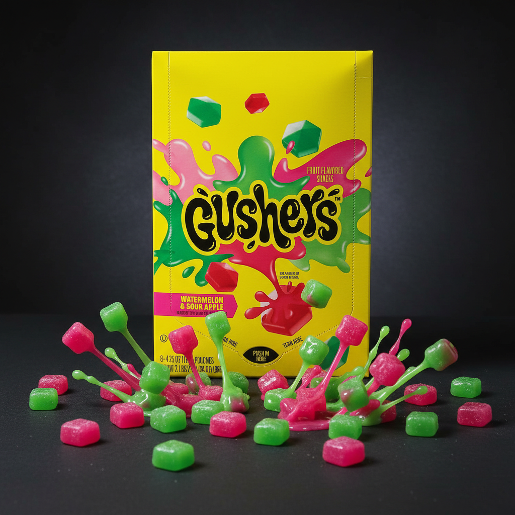 Gushers Watermelon Sour Apple Moody
