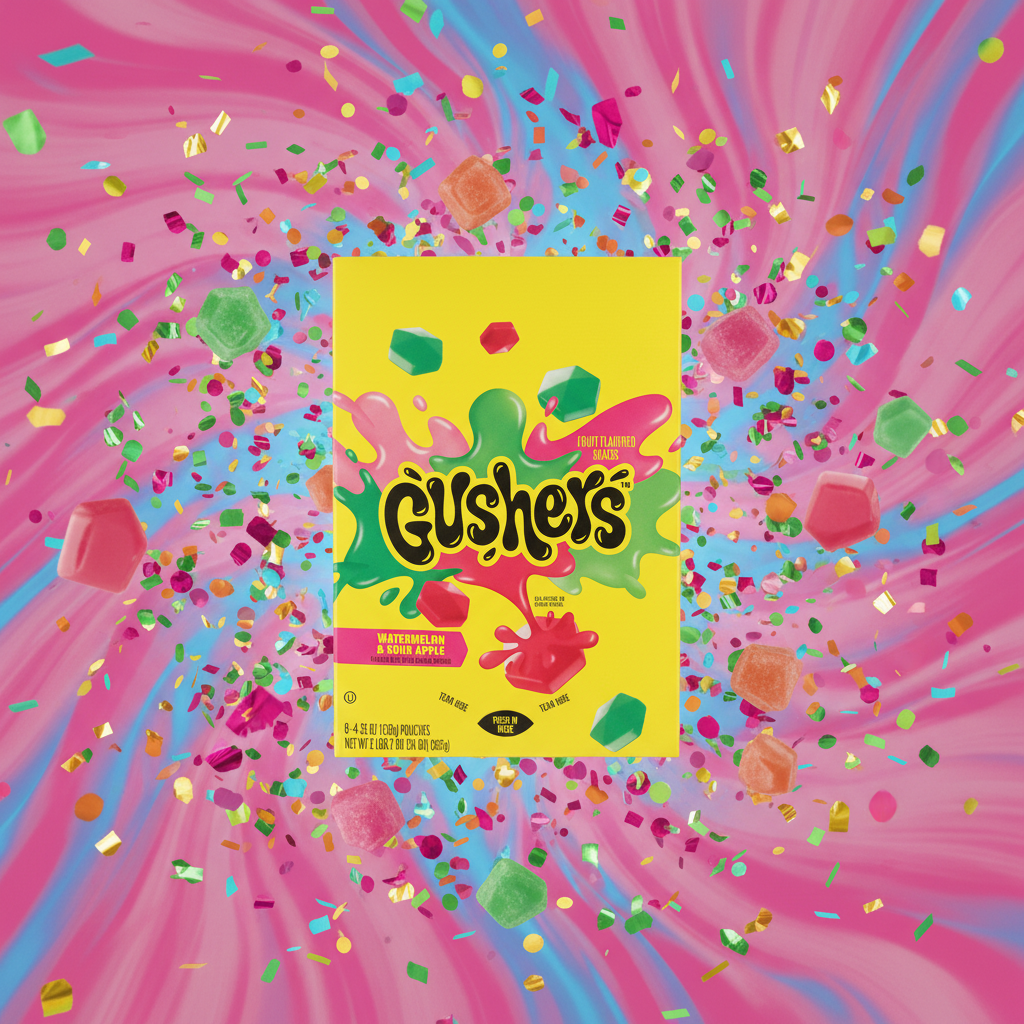 Gushers Watermelon Sour Apple Party