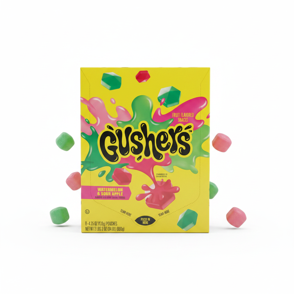 Gushers Watermelon Sour Apple White BG