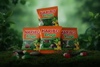 Haribo Gummies Frog 5 oz 3 Pack
