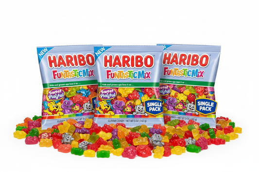 Haribo Gummies Funtastic Mix 5 oz 3 Pack