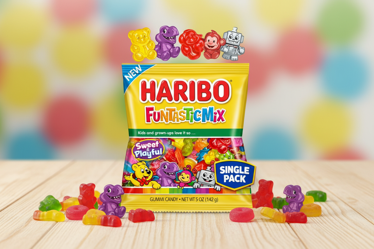 Haribo Gummies Funtastic Mix 5 oz