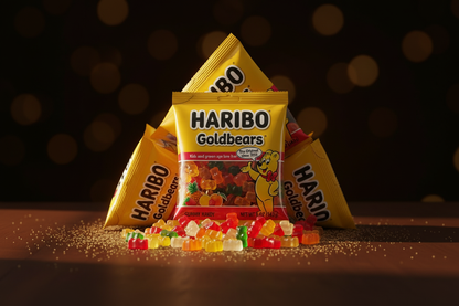 Haribo Gummies Gold Bear 5 oz 3 Pack