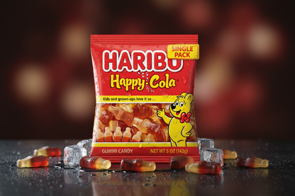 Haribo Gummies Happy Cola 5 oz
