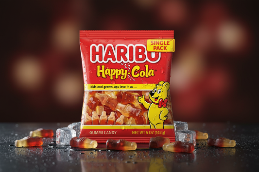 Haribo Gummies Happy Cola 5 oz