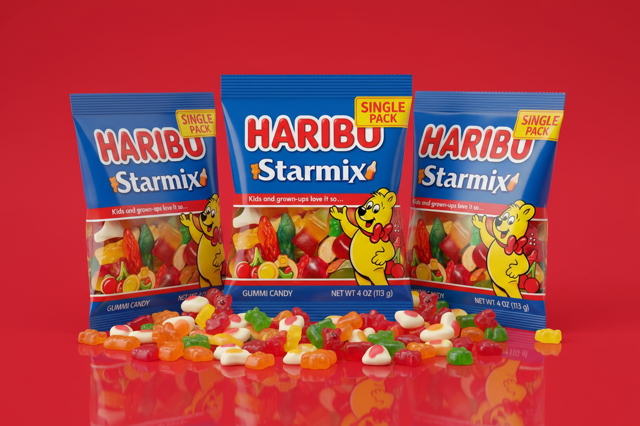 Haribo Gummies Starmix 4 oz 3 Pack