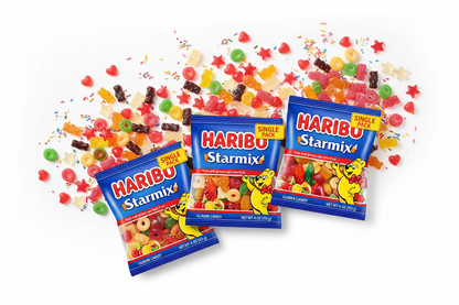 Haribo Gummies Starmix 4 oz 3 Pack