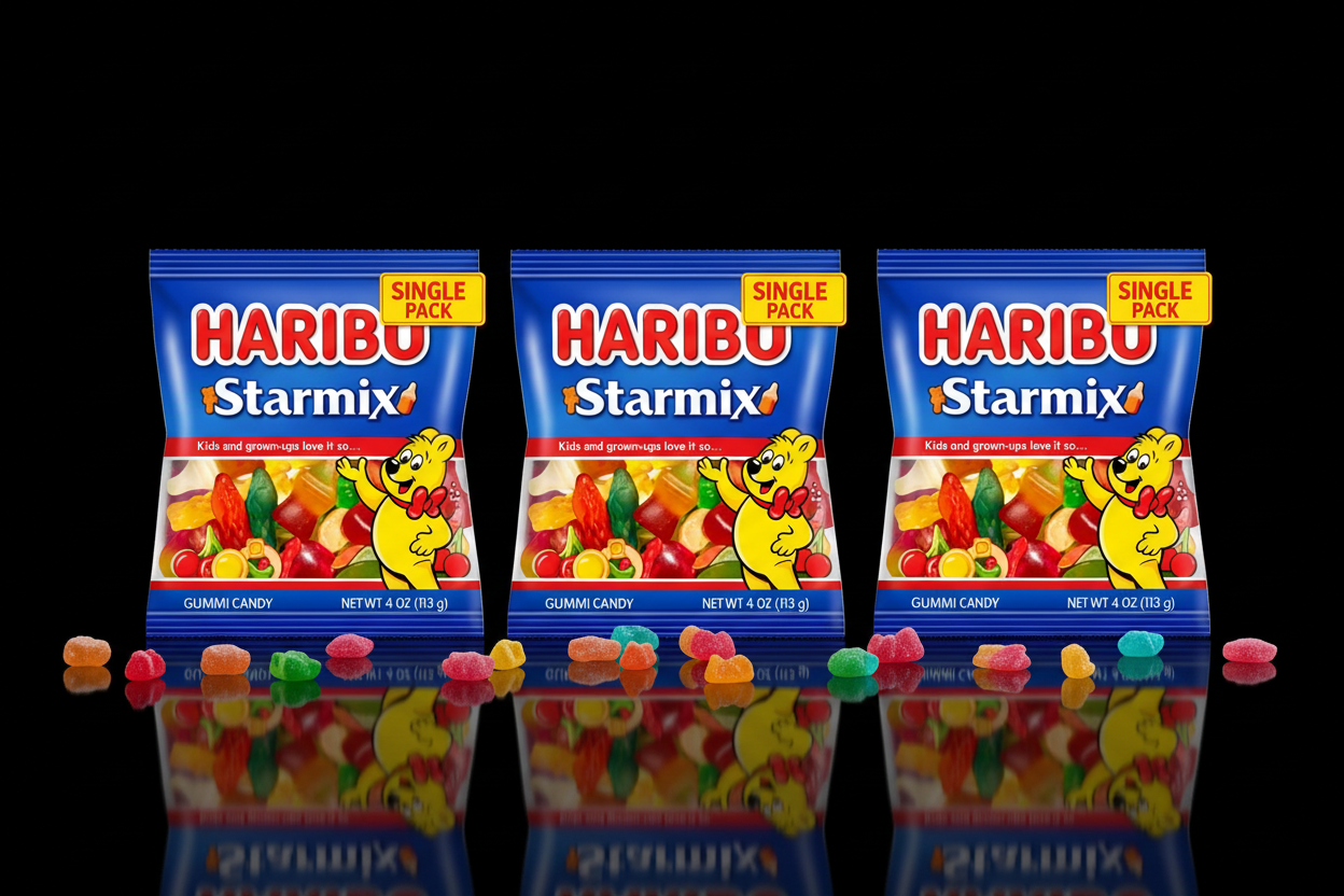 Haribo Gummies Starmix 4 oz 3 Pack
