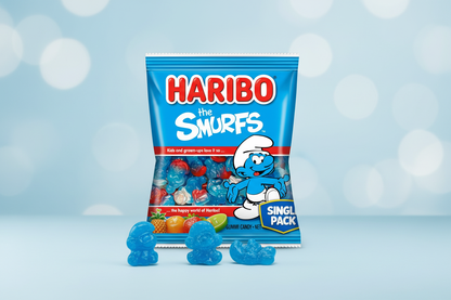 Haribo Gummies The Smurfs 4 oz