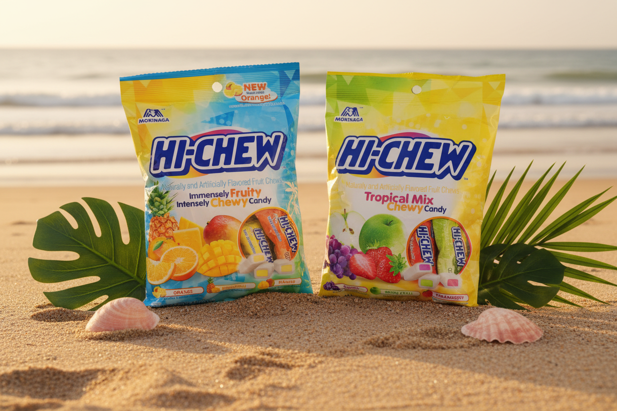 Hi-Chew 2 Bag Original and Tropical Mix 3.5 oz