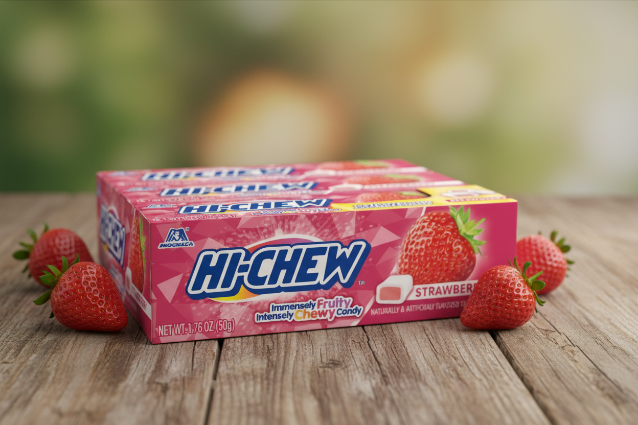 Hi-Chew Strawberry Box of 15