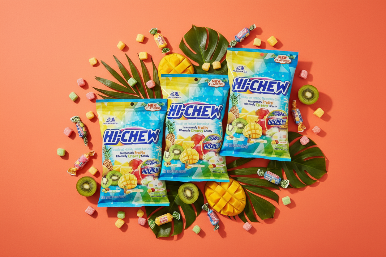 Hi-Chew Tropical Mix 3.5 oz Bag 3 Pack