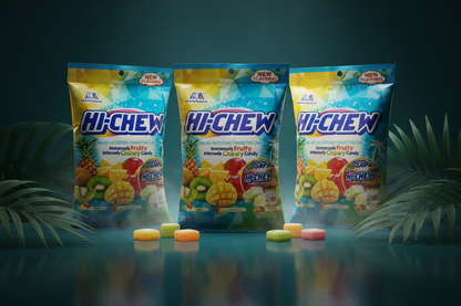 Hi-Chew Tropical Mix 3.5 oz Bag 3 Pack