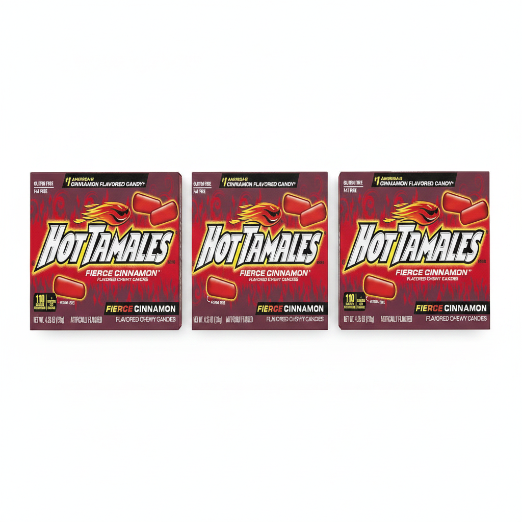 Hot Tamales Flat Lay
