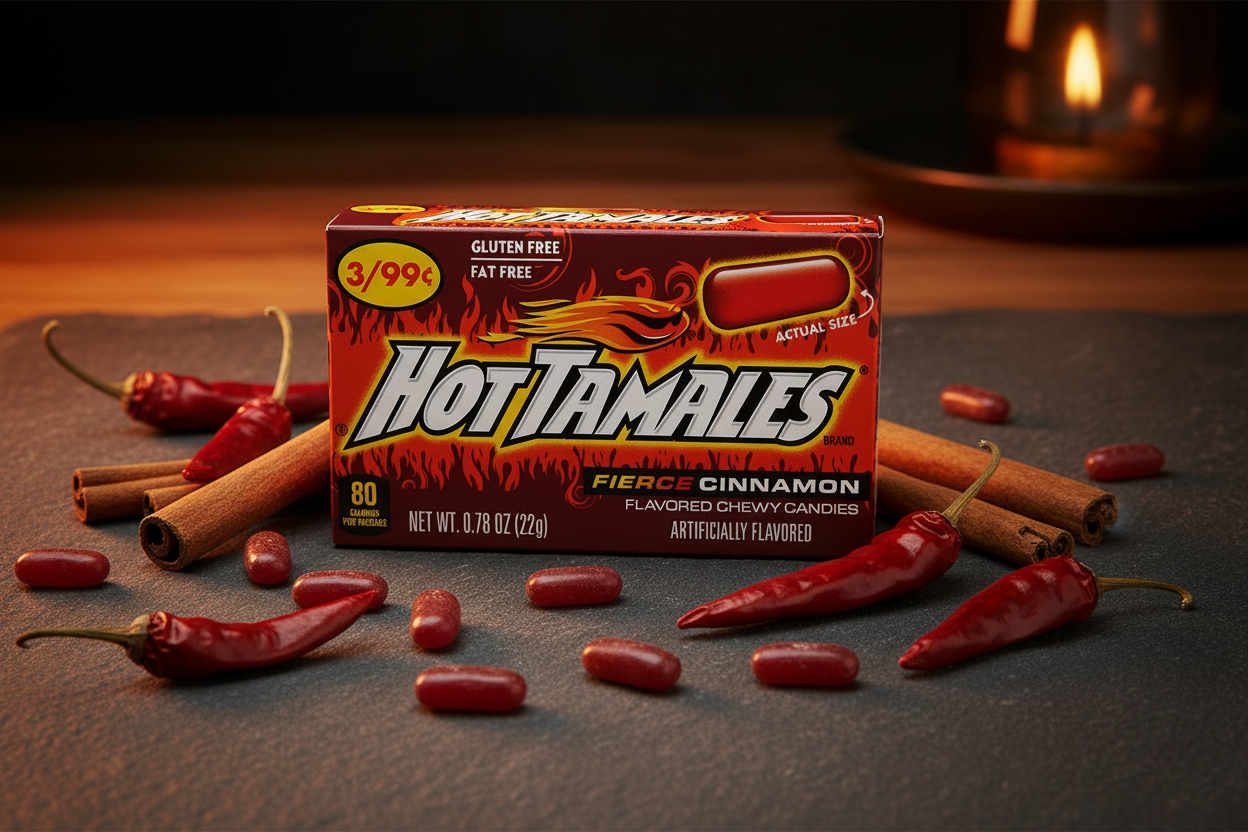 Hot Tamales Single Box Lifestyle