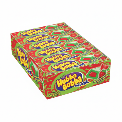 Hubba Bubba Max Strawberry Watermelon Box Enhanced