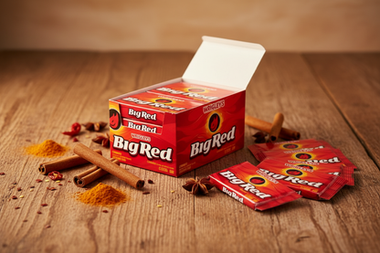 Big Red Wrigley's Cinnamon Chewing Gum lifestyle photo