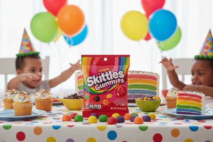 Skittles Gummies Original birthday party lifestyle