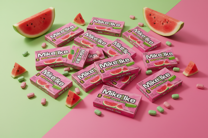 Mike and Ike Sour Watermelon pack of 24 summer watermelon spill lifestyle