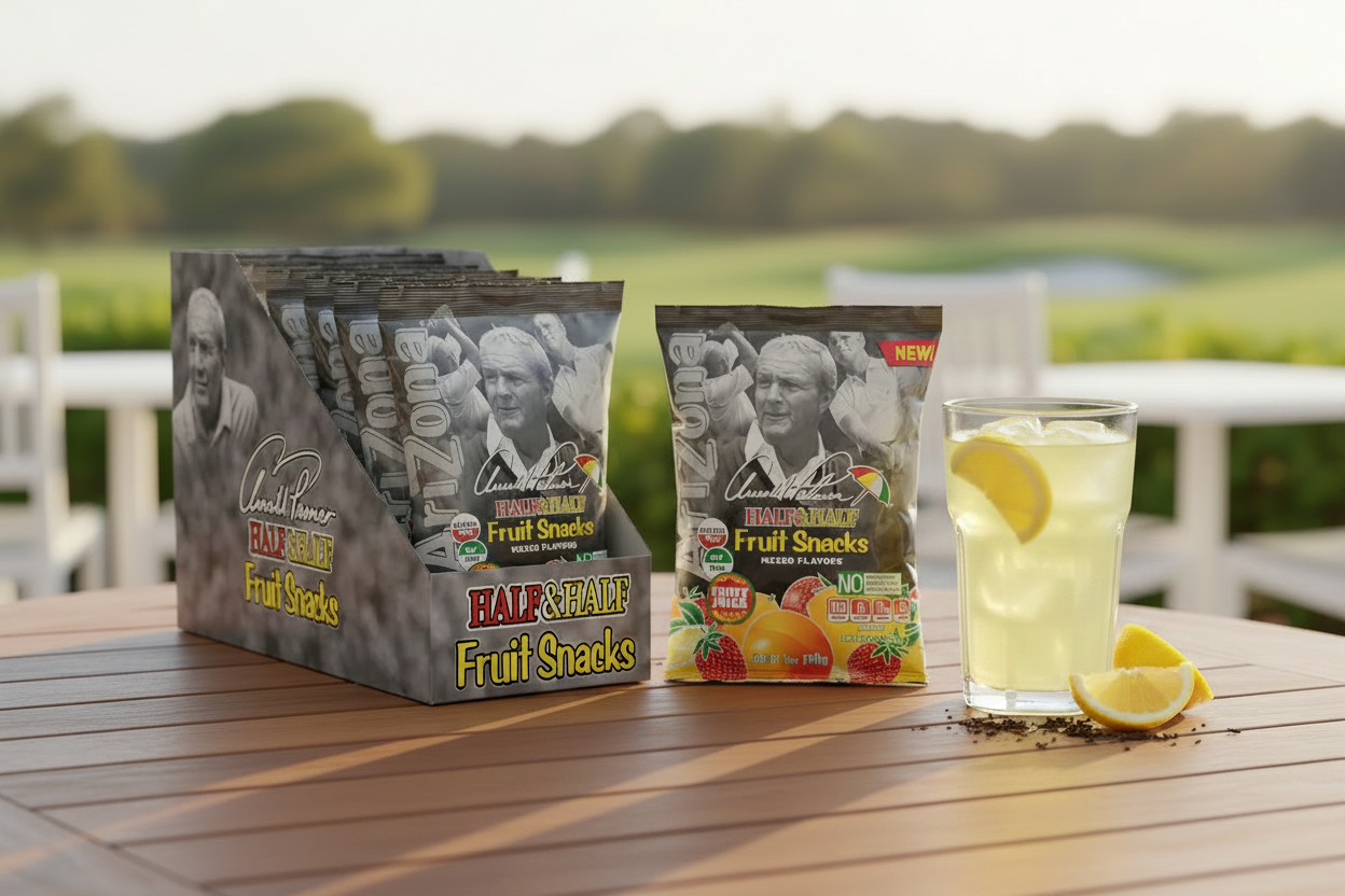 Arizona Gummies Arnold Palmer box of 12 patio bulk case lifestyle