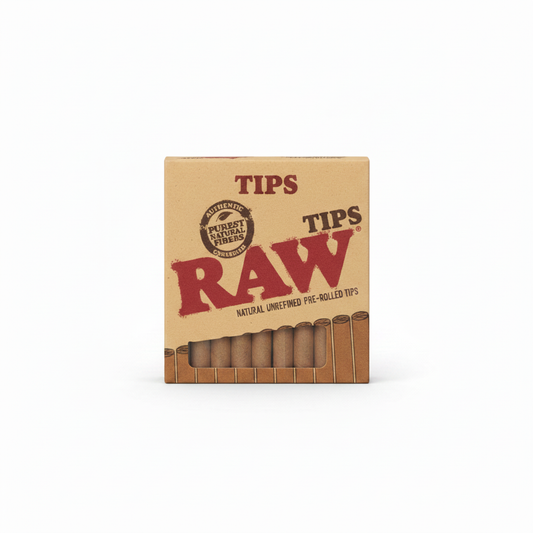 RAW Authentic Pre-Rolled Tips 3 Pack - enhanced product photo