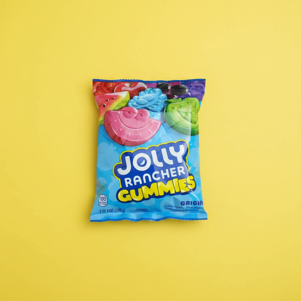 Jolly Rancher Gummies Flat Lay
